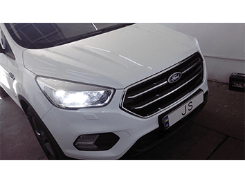 Установка led ламп Ford Kuga 2017