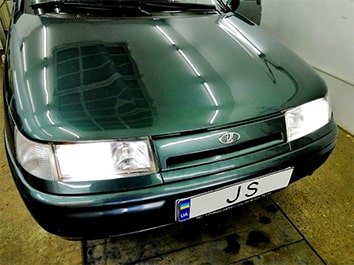 Установка светодиодных ламп ВАЗ 2112 2005