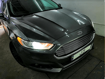 Установка ксенона Ford Fusion 2014