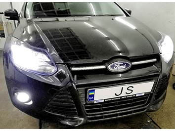 Установка LED ламп Ford Focus 2012
