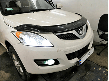 Установка ксенона Great wall hover h5 2012