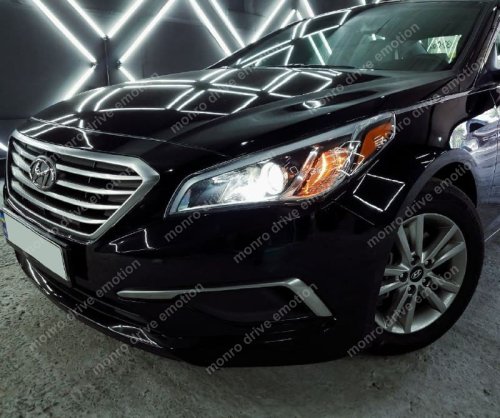 Регулировка фар Hyundai Sonata 2016 г.
