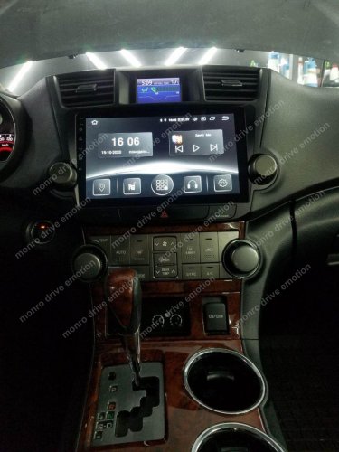 Установка магнитолы на Toyota Highlander 2014 г.в.