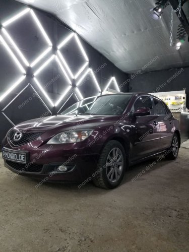 Установка LED ламп Mazda 3 2008 г.в. 