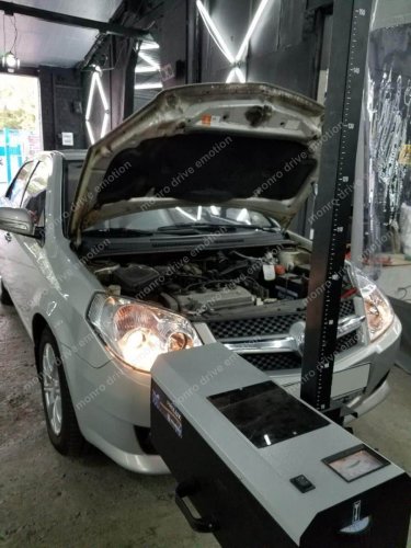 Регулировка фар Geely MK 2016 г.в.