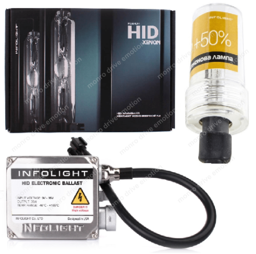 Комплект ксенонового света Infolight HB4 4300K +50%