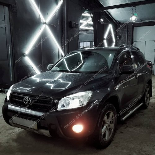 Установка ксенона Toyota Rav 4 2008 г.