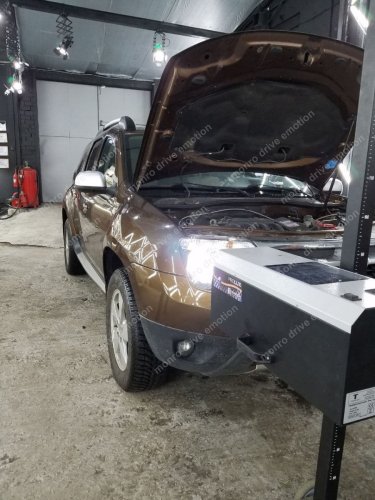 Регулировка фар Renault Duster 2011