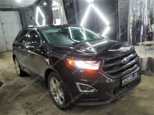 Ford Edge 2015 - установка лед ламп