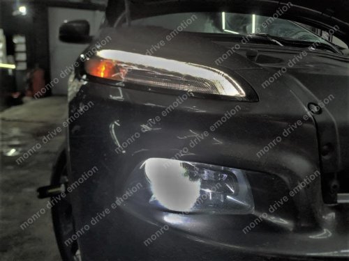 Установка LED ламп Jeep Cherokee2015