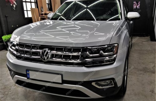 Установка шумо-виброизоляции  на Volkswagen Atlas 2017 года