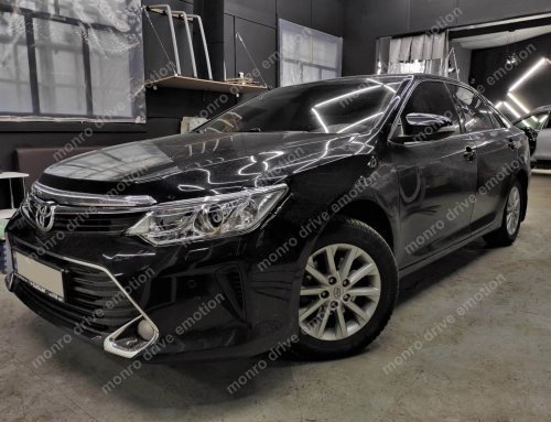 Втановлення LED лінз і полірування фар Toyota Camry 2016 р.в.