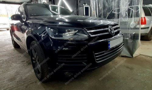Встановлення LED лінз Volkswagen Touareg 2016 р.в.