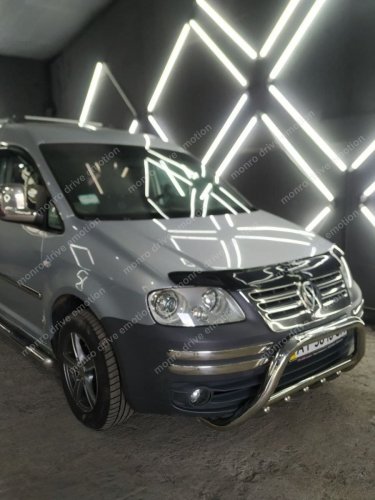  Установка LED линз  Volkswagen Caddy 2007 г.в.
