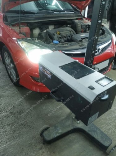 Регулировка фар Hyundai i30 2009 г.