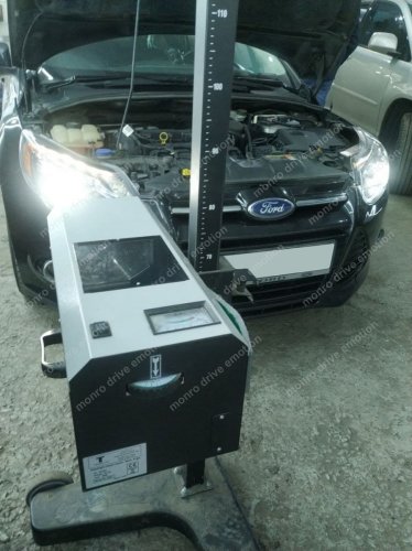 Регулировка фар Ford Focus 2013 г.в.