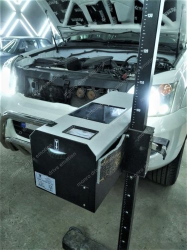 Регулировка фар Toyota Land Cruiser Prado 2007 г.в.