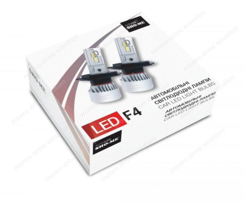 Комплект світлодіодних ламп Sho-Me F4 H4 40W