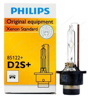 Ксеноновая лампа Philips D2S Standart 85122+ 35W (1 шт.)