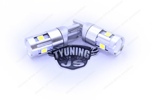 Светодиодная лампочка Т10 9SMD (2шт)