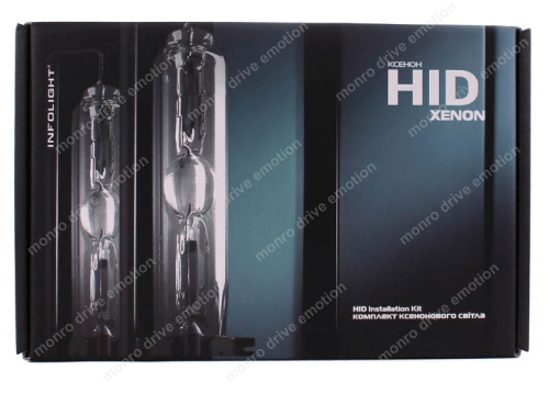 Комплект ксенона Infolight PRO + обманка H27 6000K 35W