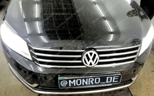 Установка Led ламп Volkswagen Passat b7