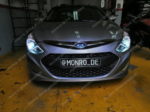 Установка ксенона Hyundai Sonata Hybrid