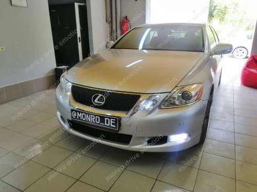 Установка світлодіодних ламп Lexus GS