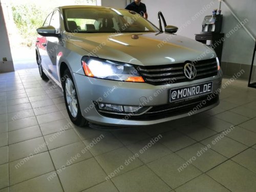 Установка светодиодных ламп Volkswagen Passat b7