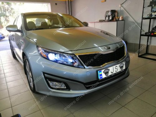Установка ксенона Kia Optima