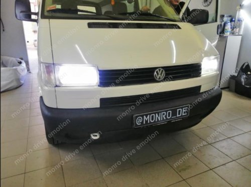 Установка светодиодных ламп Volkswagen Transporter