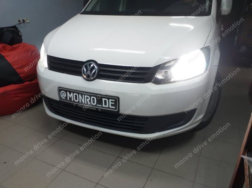 Установка светодиодных ламп Volkswagen Caddy
