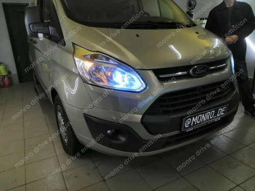 Установка ксенона Ford Transit