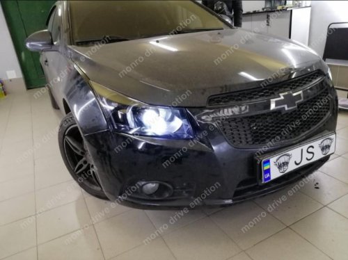 Установка линз Chevrolet Cruze