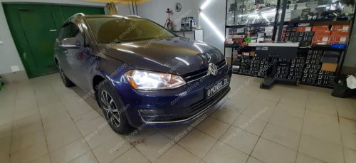 Встановлення  LED ламп Volkswagen Golf VII