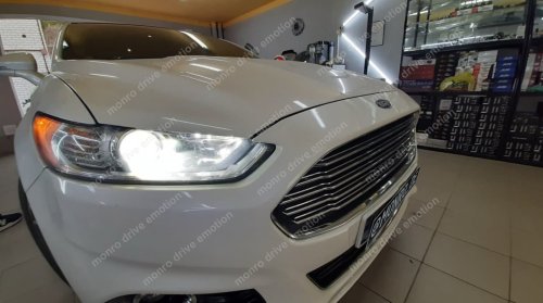 Ford Fusion 2015 - установка лед ламп и ксенона