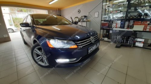 Установка Led ламп Volkswagen Passat B7 2014
