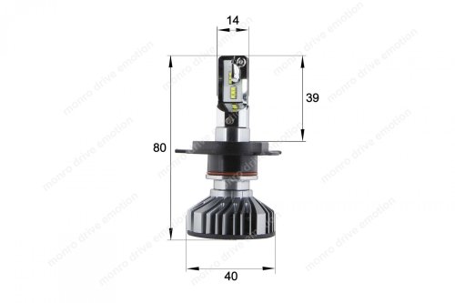 Светодиодные лампы Sho-Me G6.3 H4 30W (2шт)