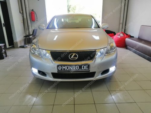 Установка світлодіодних ламп Lexus GS