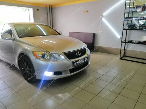 Установка світлодіодних ламп Lexus GS