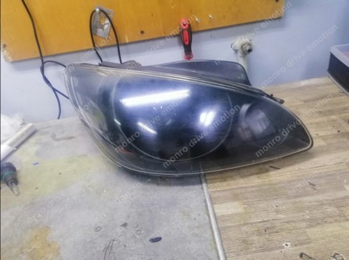 Установка линз Hyundai Getz