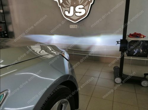 Установка ксенона Kia Optima