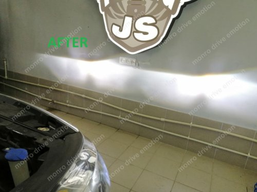 Установка ксенона Kia Sportage