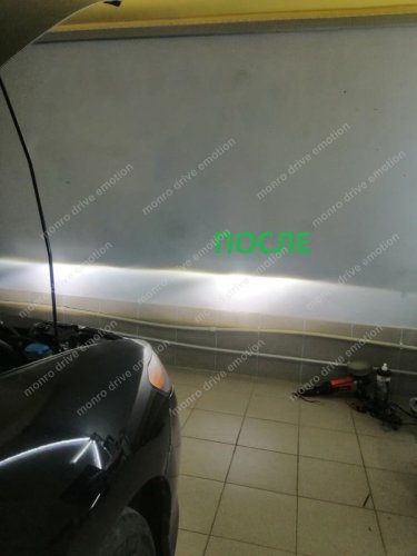 Установка ксенона Honda Crosstour