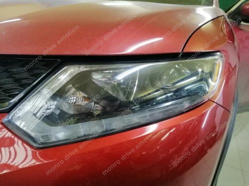 Установка линз Nissan Rogue