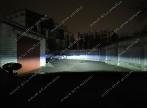 Установка линз Nissan Rogue