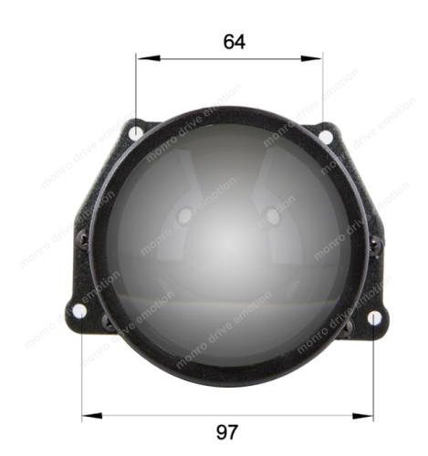 Комплект биксеноновых линз Infolight Deluxe BI-LED