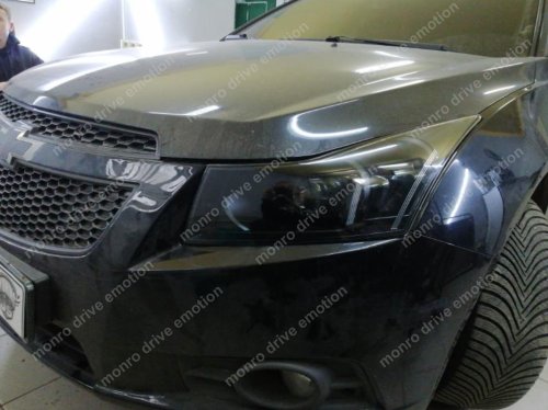 Установка линз Chevrolet Cruze