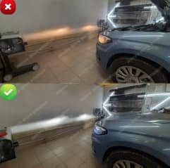 Встановлення LED ламп Fiat Tipo 2017