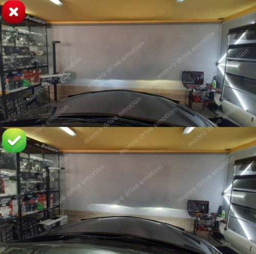 Установка линз Toyota Camry V40 